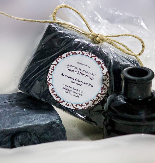 Activated Charcoal Soap (fragrance free)
